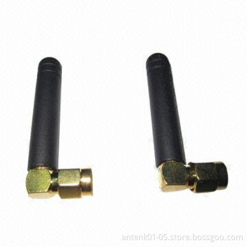 433MHz Rubber SMA Connector Right Angle Antenna